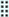 Icon of two stacks of three dots
