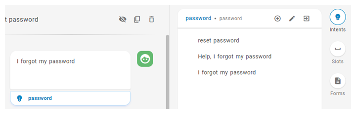 Screenshot showing where to enter the name of the rule or story