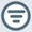 Icon of three lines in a circle.