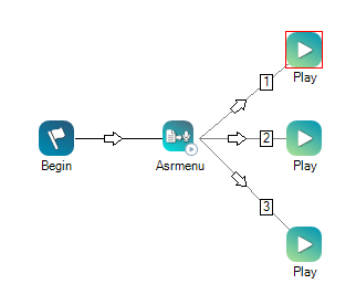 An example script using ASRMENU.