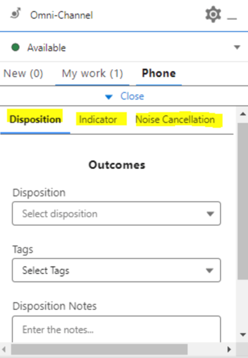 Disposition Notes Set Up Data Mapping for Dispositions, Notes, and Tags