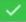 icon of a check mark in a green box.