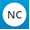 A circle with the letters NC inside it.