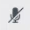 icon of a microphone with a line through it.