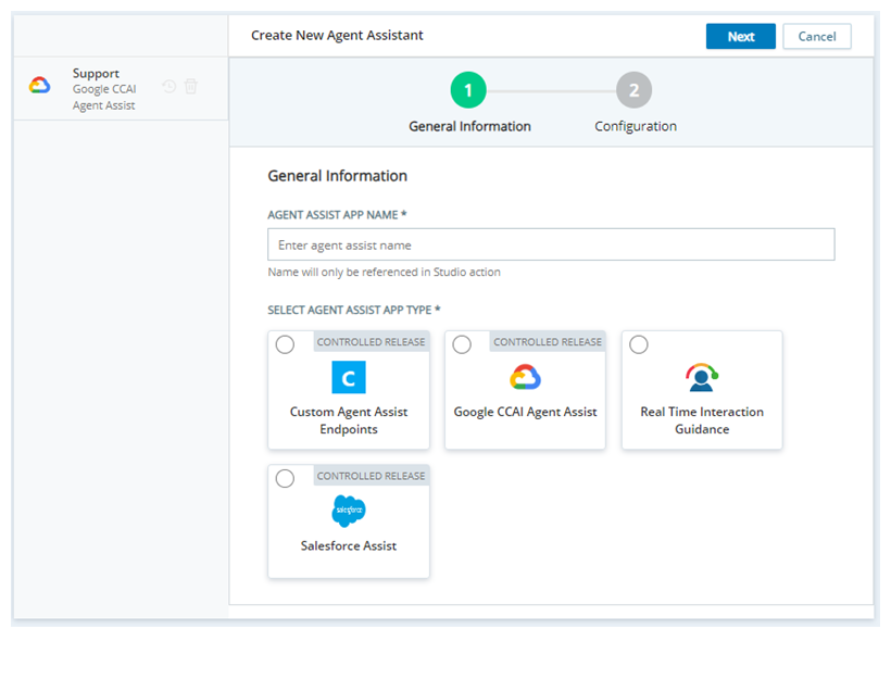 The Add Bot page in Agent Assist Hub, showing the bots that are available to add. 