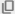 Icon of two stacked rectangles.