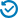 Icon: A blue check mark with a circle around it ending in an arrow