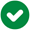 icono de una marca de verificación blanca en un círculo verde.
