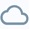 Icono de una nube gris.