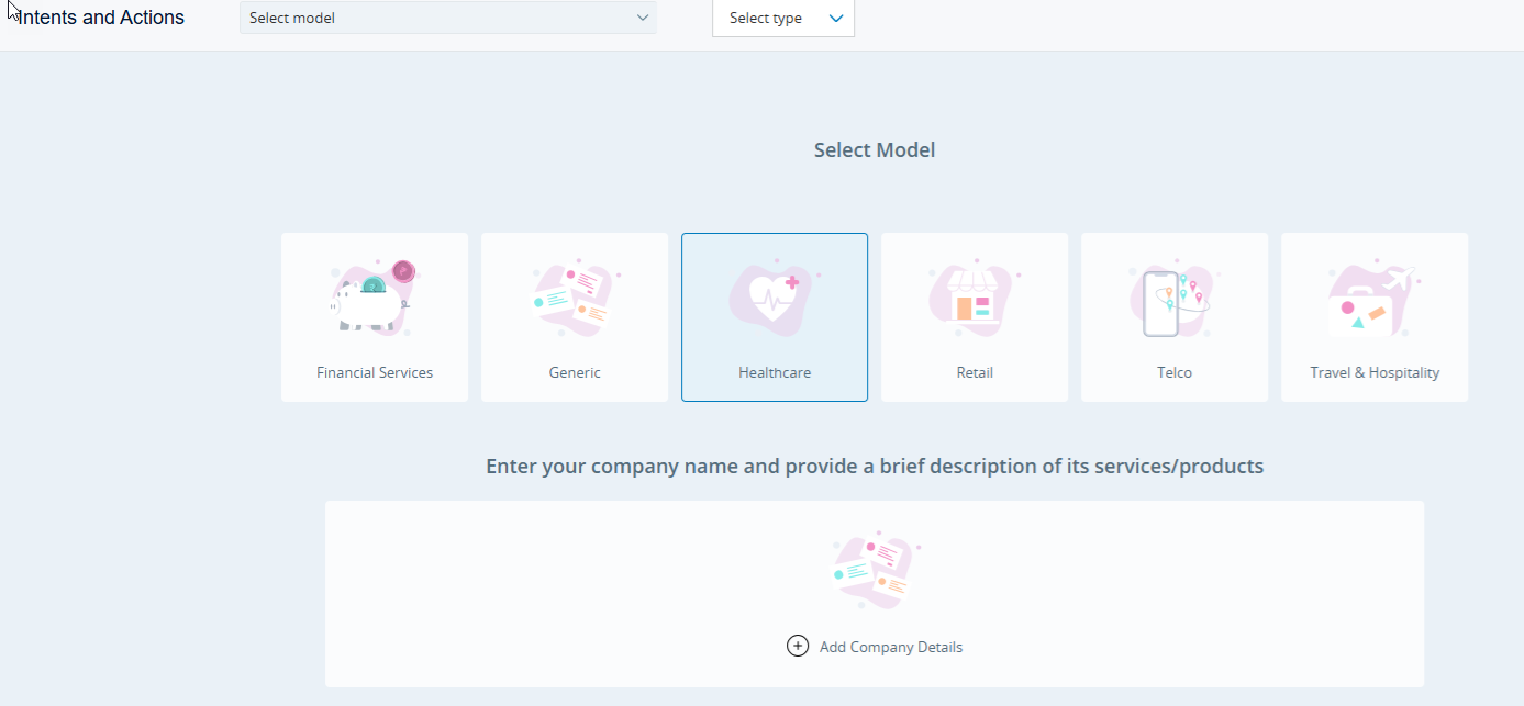 Imagem mostrando o botão Adicionar Detalhes da Empresa